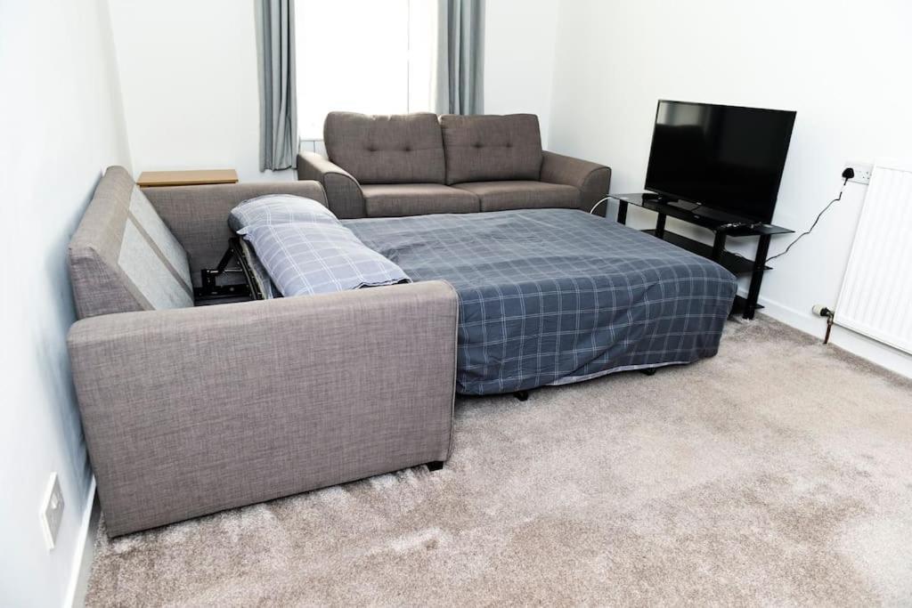 Central 2-Bedroom Bunglow With Double Sofa Bed Carnoustie Zewnętrze zdjęcie